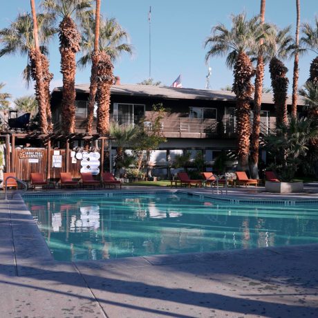 Pool at Sam's Family Spa in Desert Hot Springs
